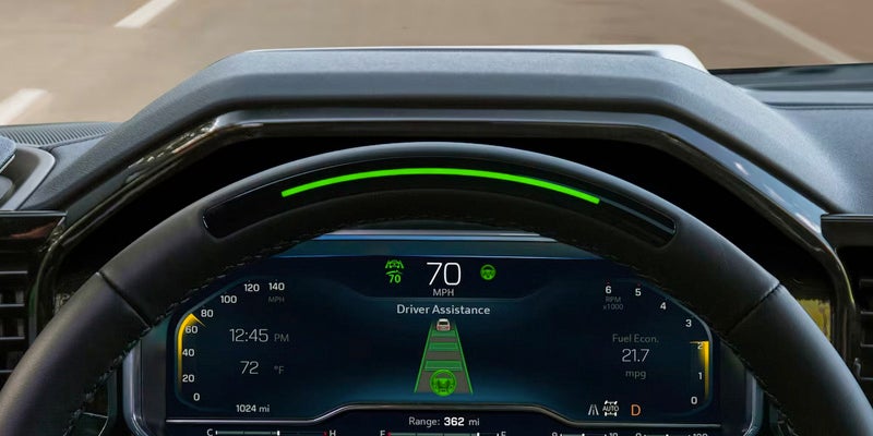 2024 Chevrolet Silverado EV dashboard